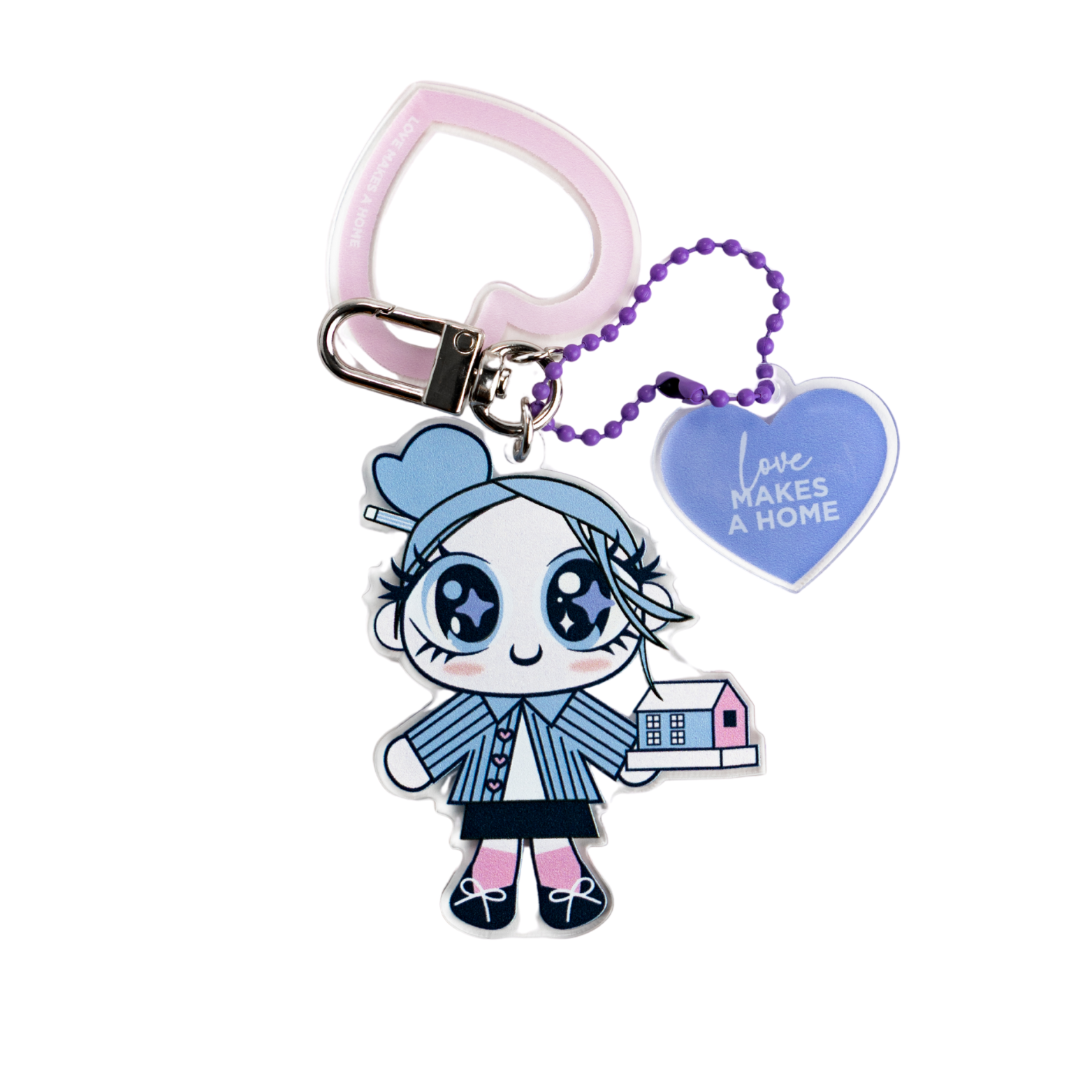 CORPORATE LOVE DESIGN CHARACTER KEYCHAIN SET 02